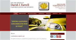 Desktop Screenshot of davidjfarrell.com