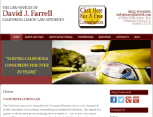Tablet Screenshot of davidjfarrell.com